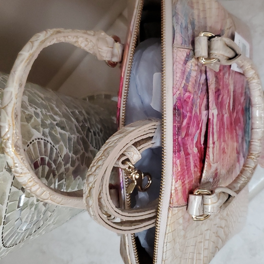 ๐งก๐ BRAHMIN ENTICE OMBRE Duxbury Satchel ONLY ๐๐งก - Picture 8 of 9